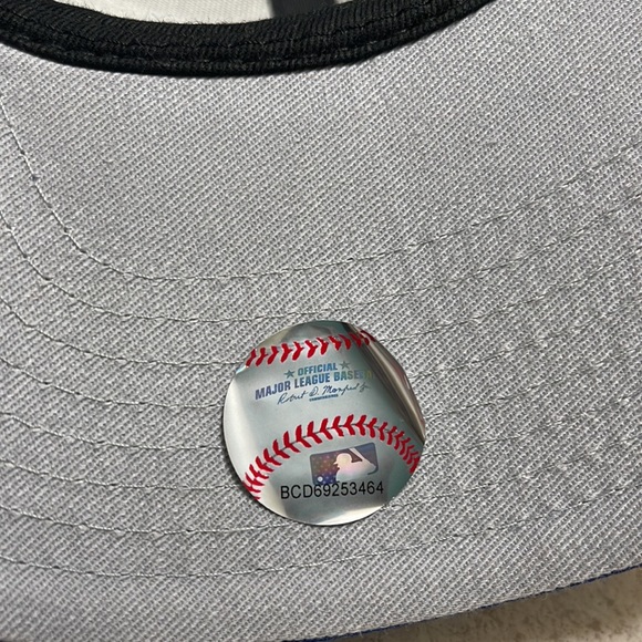 BNWT NEW ERA 9 THIRTY GRAY NEW YORK METS THE 7 LINE ARMY - Picture 9 of 10